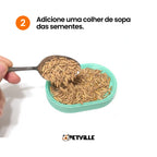 Grama Hidropônica Cultivável para Gatos - Petville™