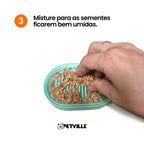 Grama Hidropônica Cultivável para Gatos - Petville™