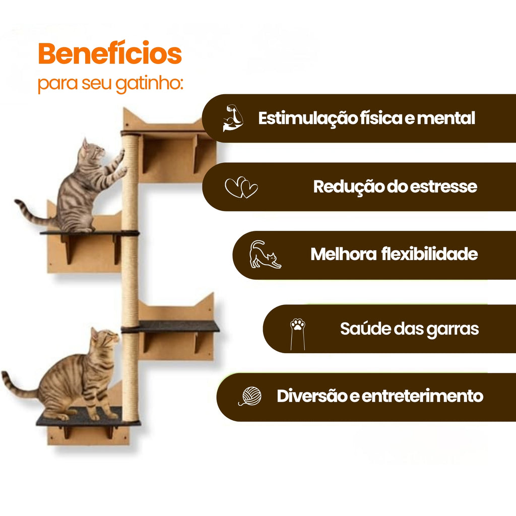 Arranhador Torre para Gatos - Edição Especial