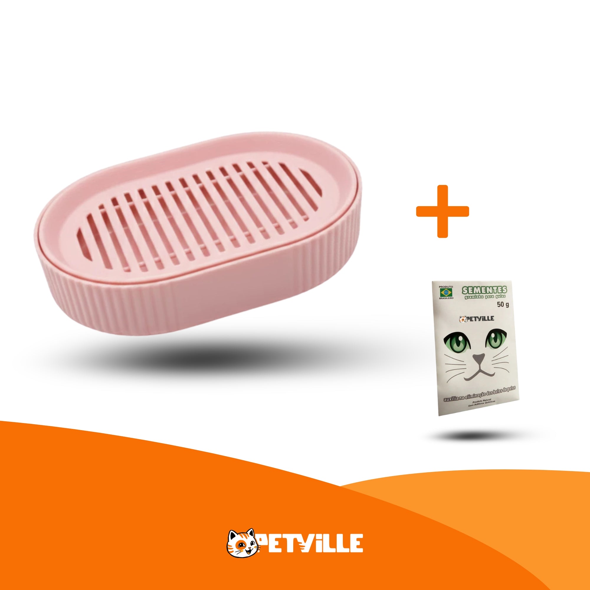 Grama Hidropônica Cultivável para Gatos - Petville™