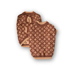 Roupa de Cachorro de Malha Estampada