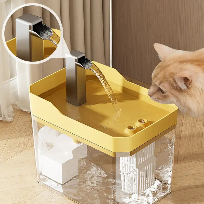 Bebedouro Elétrico com Fonte Purificadora para Pets